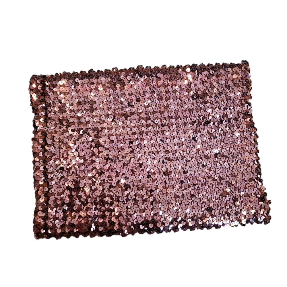 Day Of The Unicorn Copper Y2K Sequined Tube Top